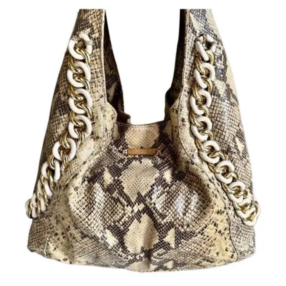 Michael Kors Authentic Python Handbag - image 1